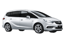Minibus Hire Poole - Vauxhall Zafira 7-Seater - Minibus hire Poole